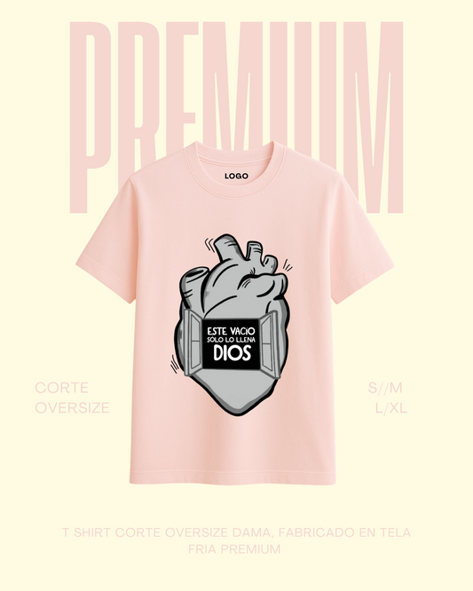 T-shirt premium Este vacío solo lo puede llenar Dios