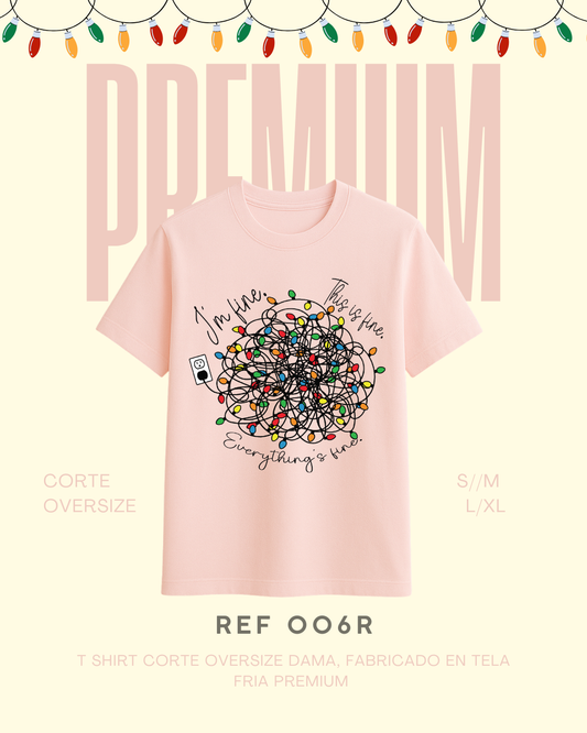 T-shirt luces navidad