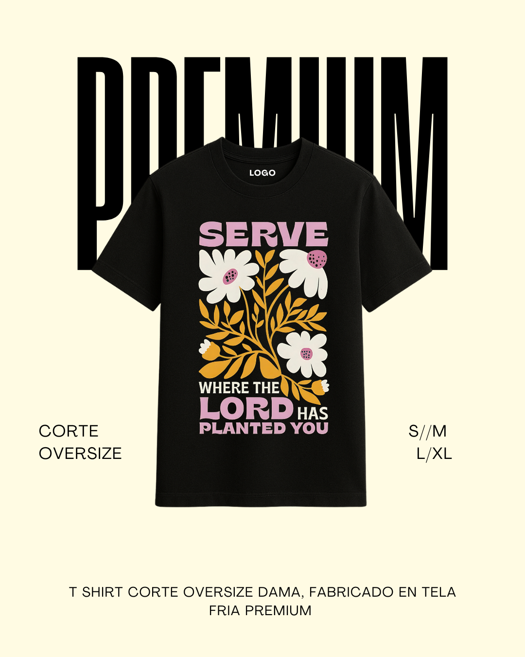 T-shirt premium Serve Lord