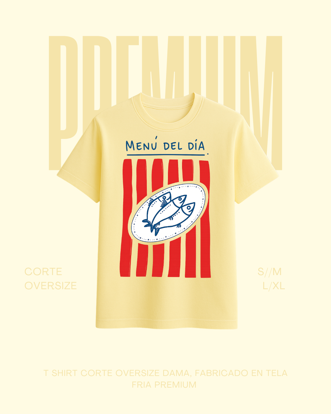 T-shirt menu del dia