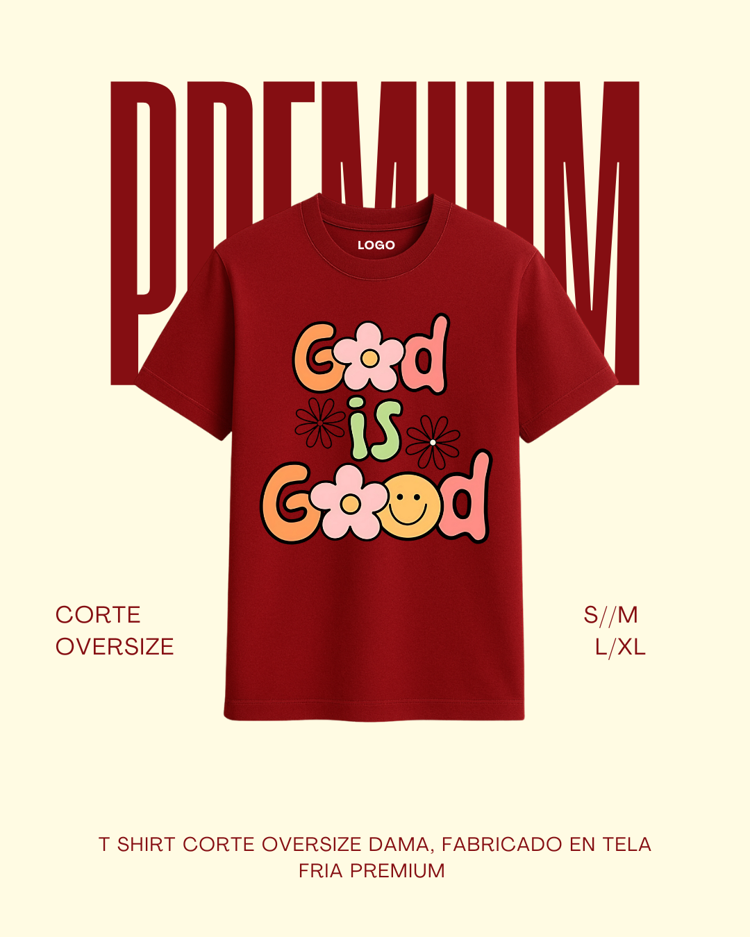 T-shirt premium God is Good