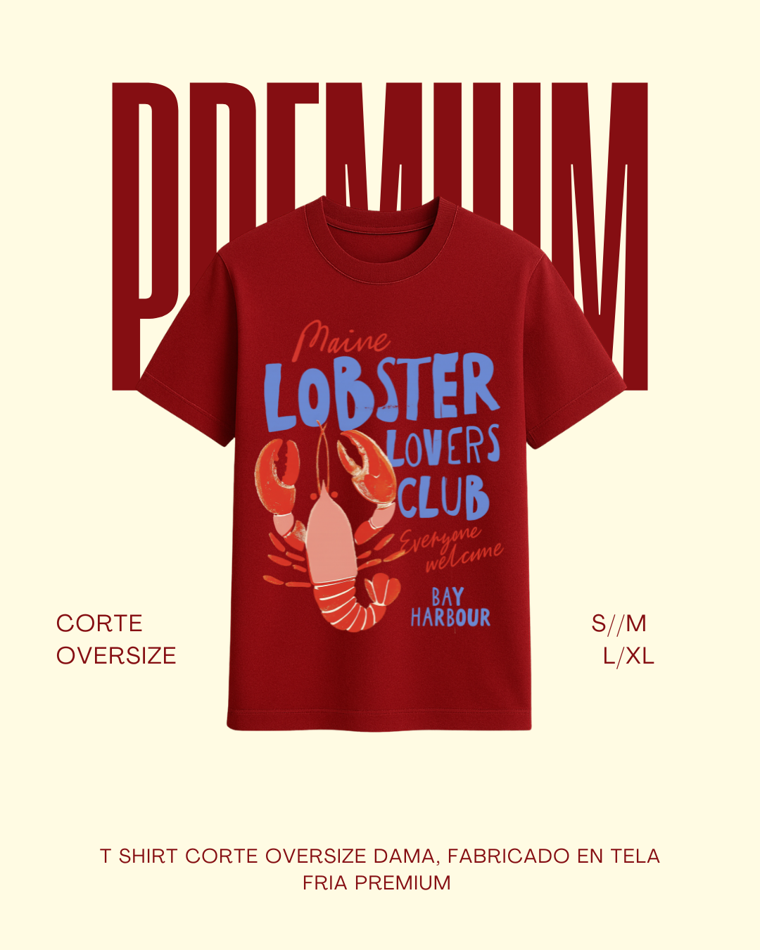 T-shirt lobster club