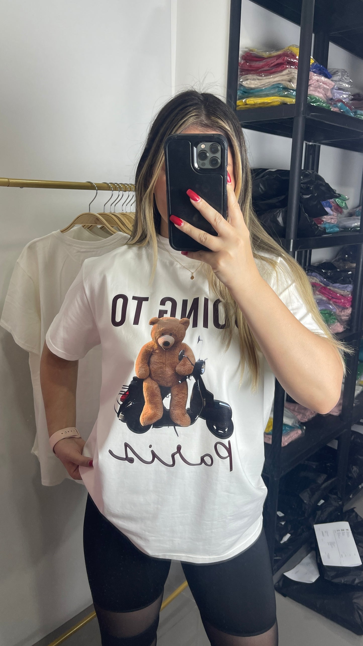 T SHIRT GONG TO PARIS