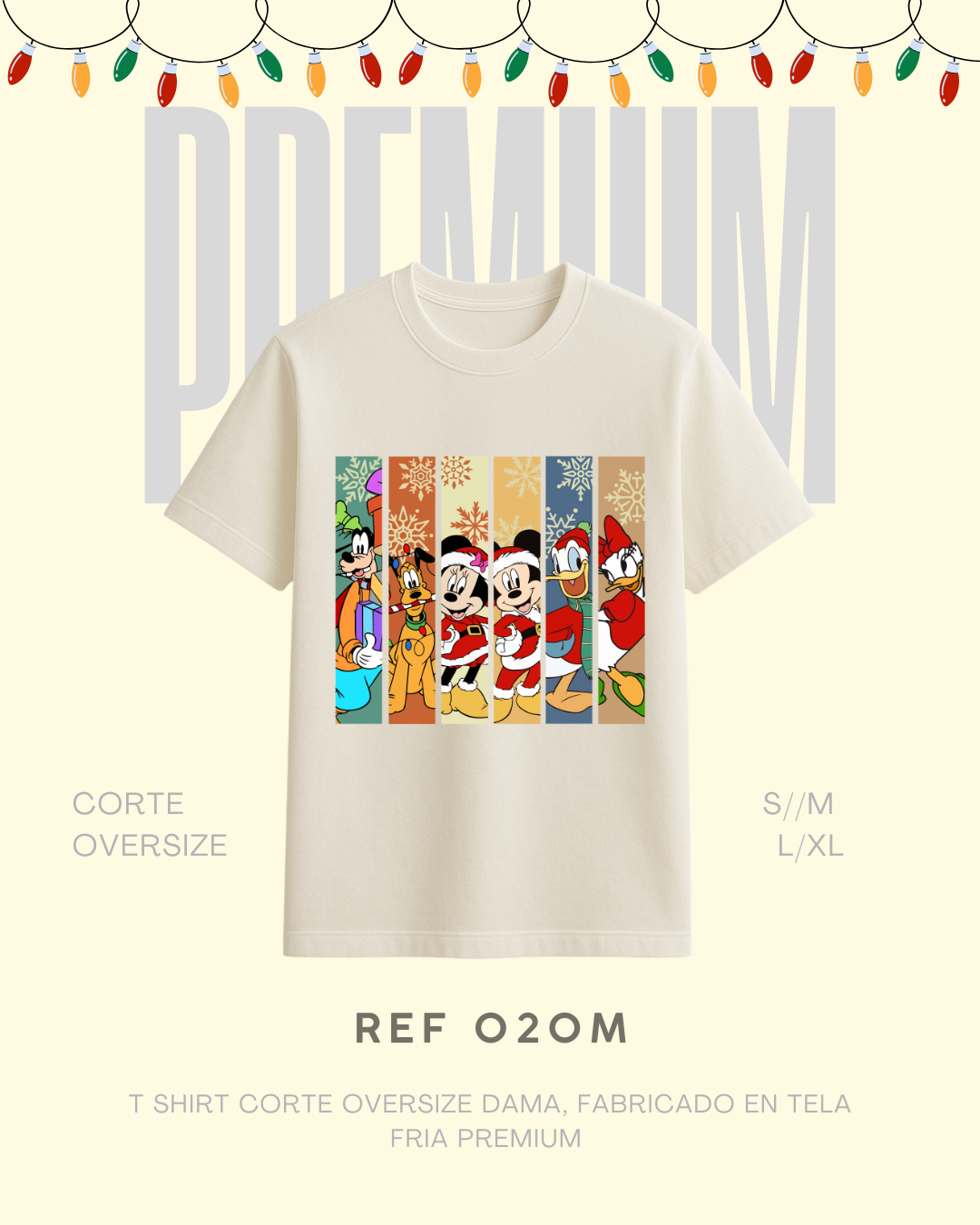 T-shirt mickey mouse navidad