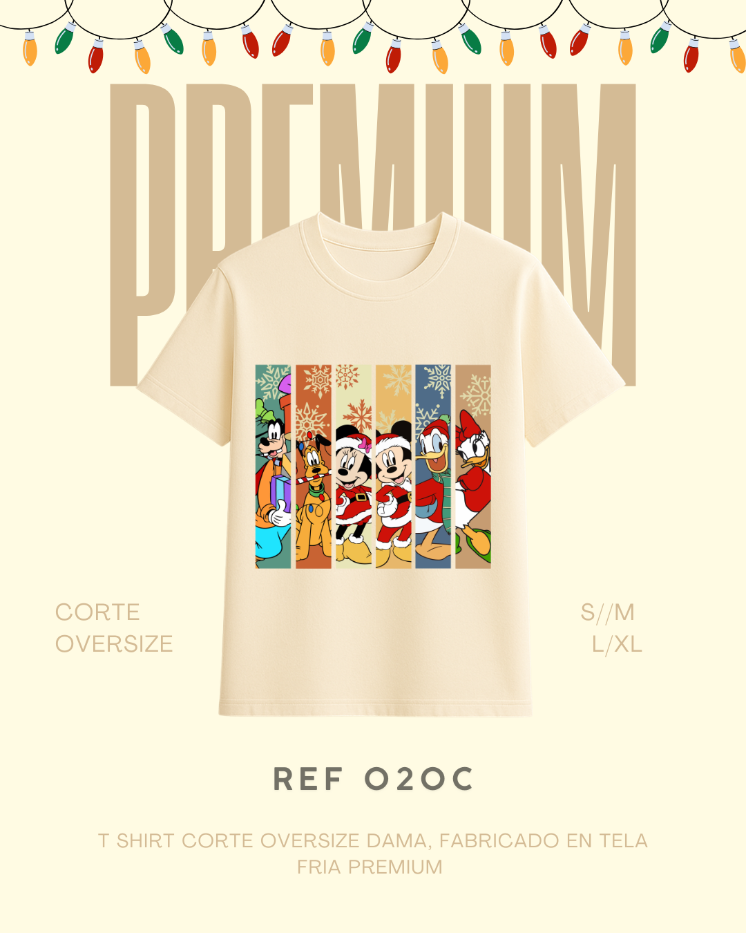 T-shirt mickey mouse navidad