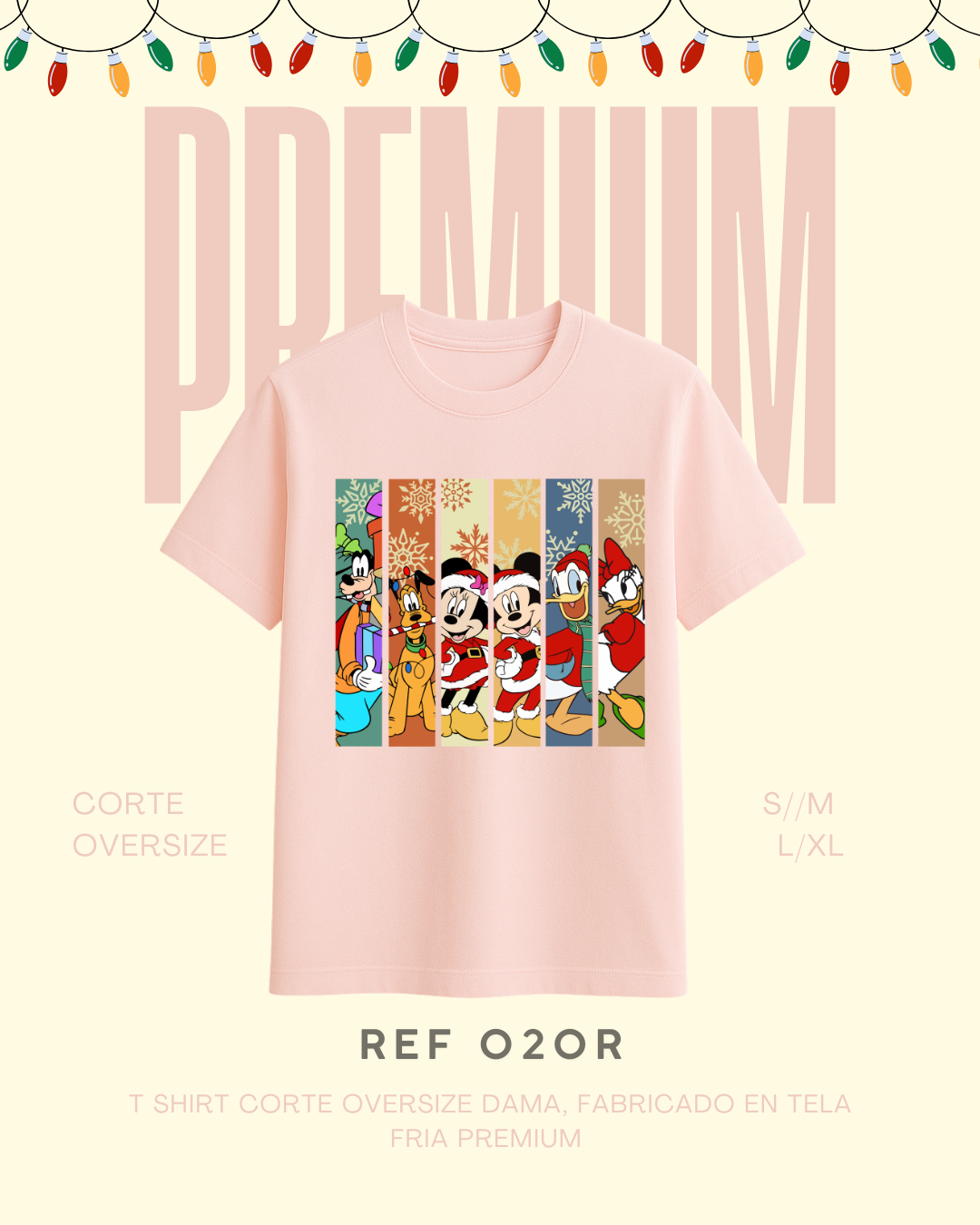 T-shirt mickey mouse navidad