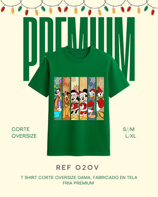 T-shirt mickey mouse navidad