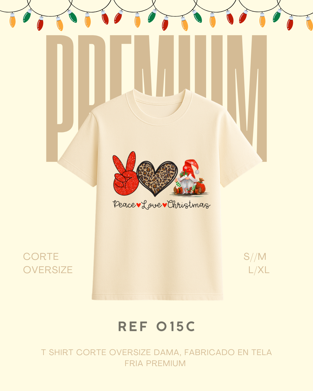 T-shirt love christmas