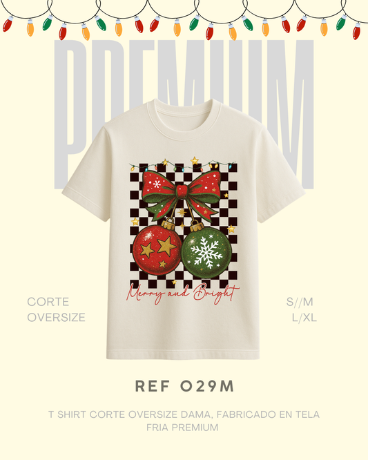 T-shirt merry and bright