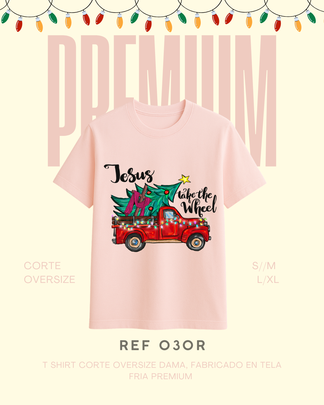 T-shirt Jesus take the wheel