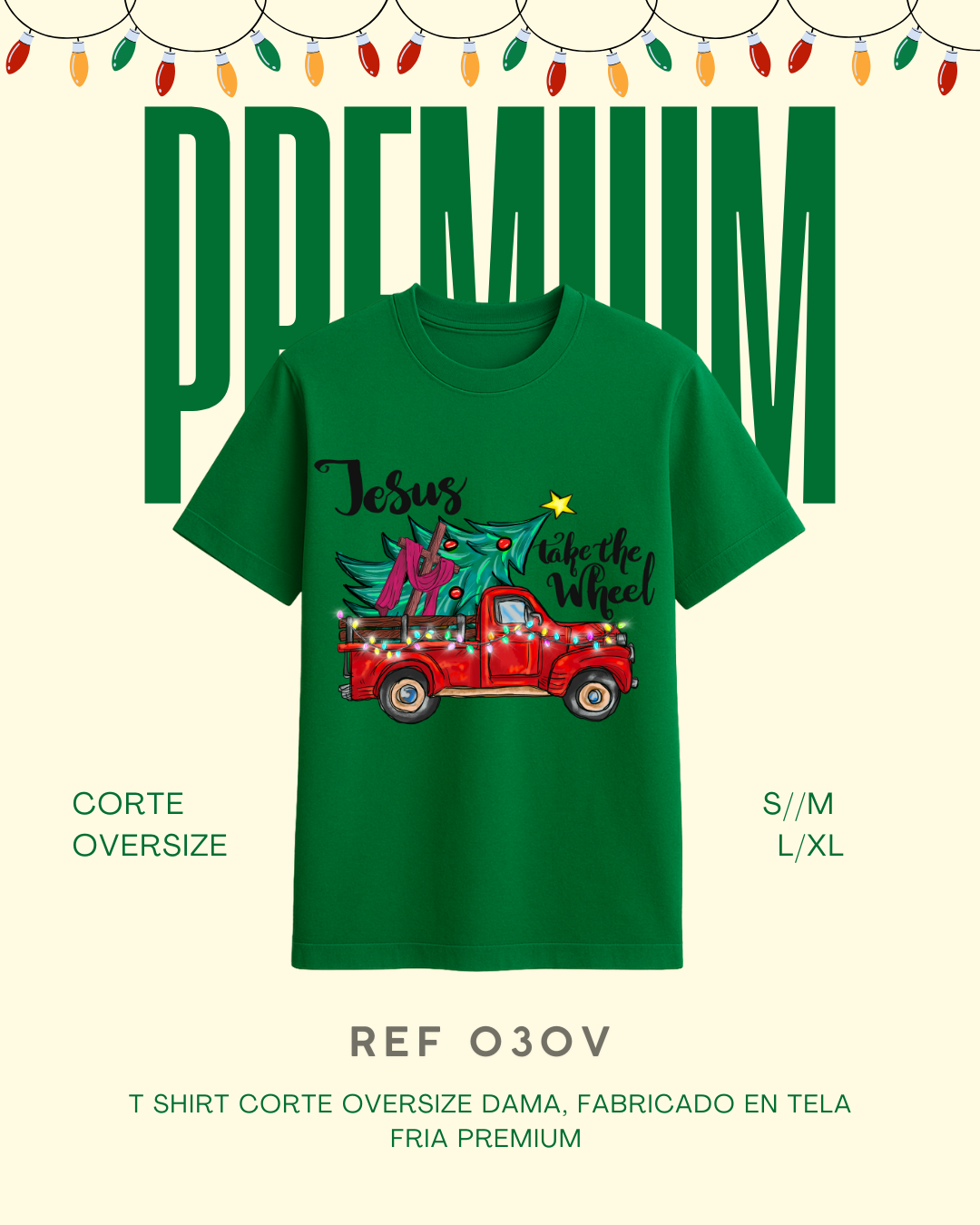 T-shirt Jesus take the wheel