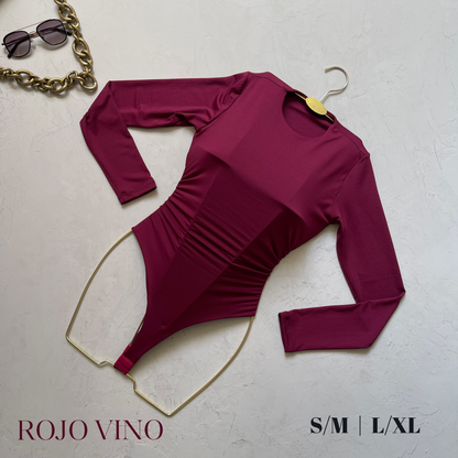 Body corte Zara manga larga