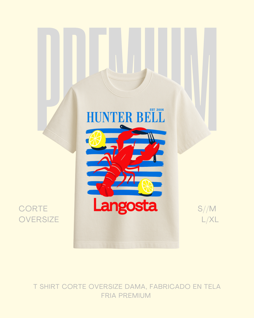T-shirt langosta