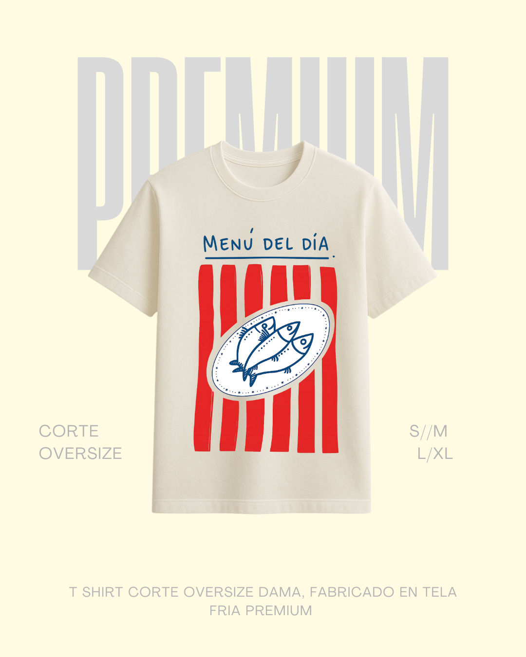 T-shirt menu del dia