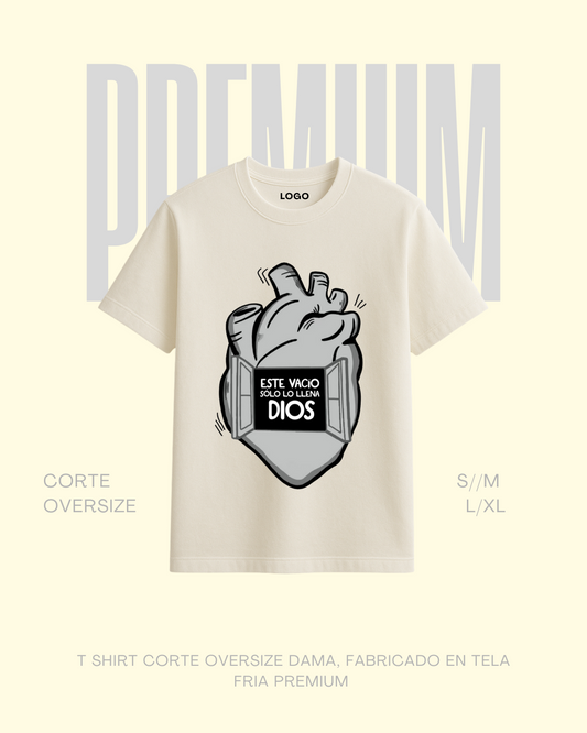 T-shirt premium Este vacío solo lo puede llenar Dios
