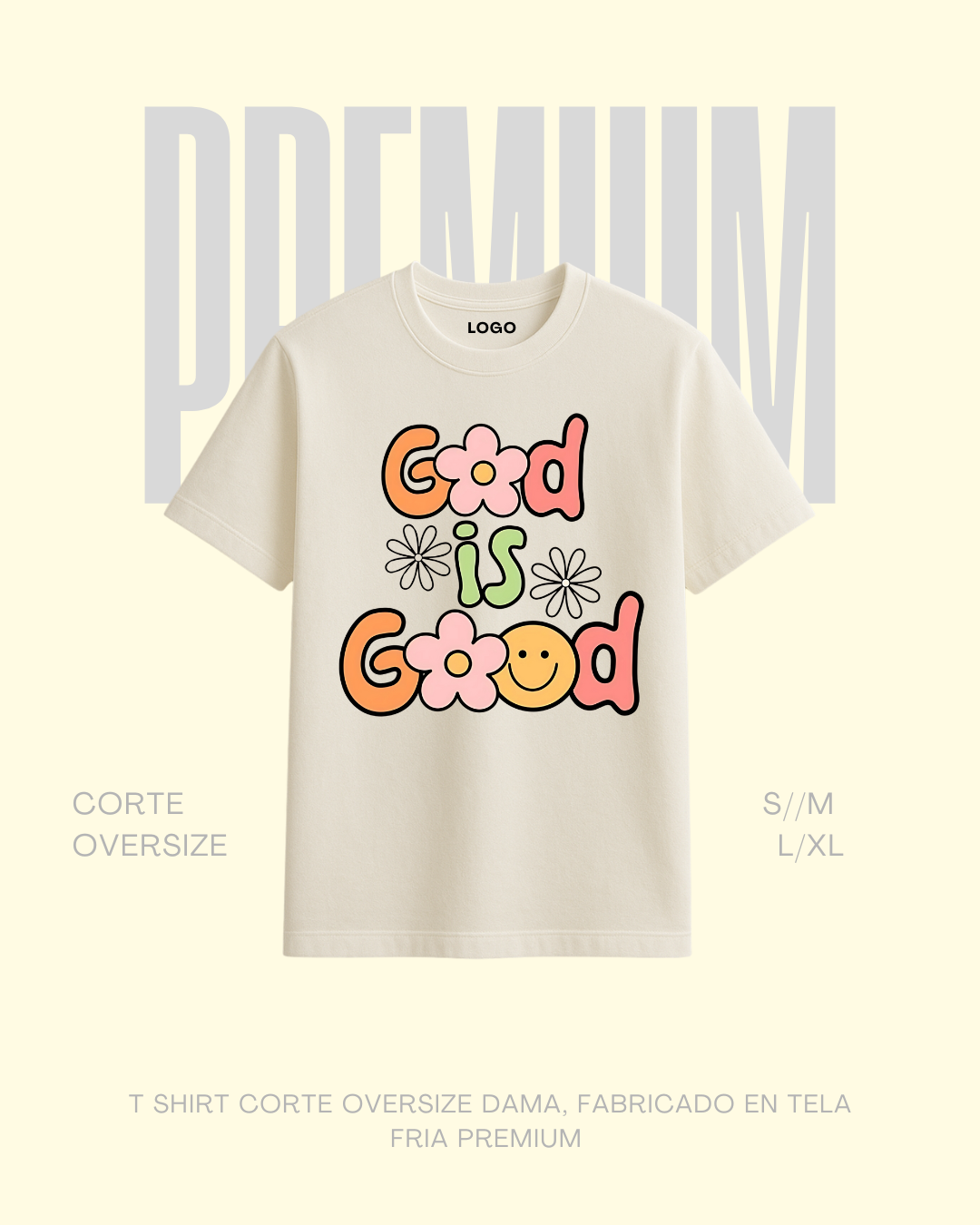 T-shirt premium God is Good