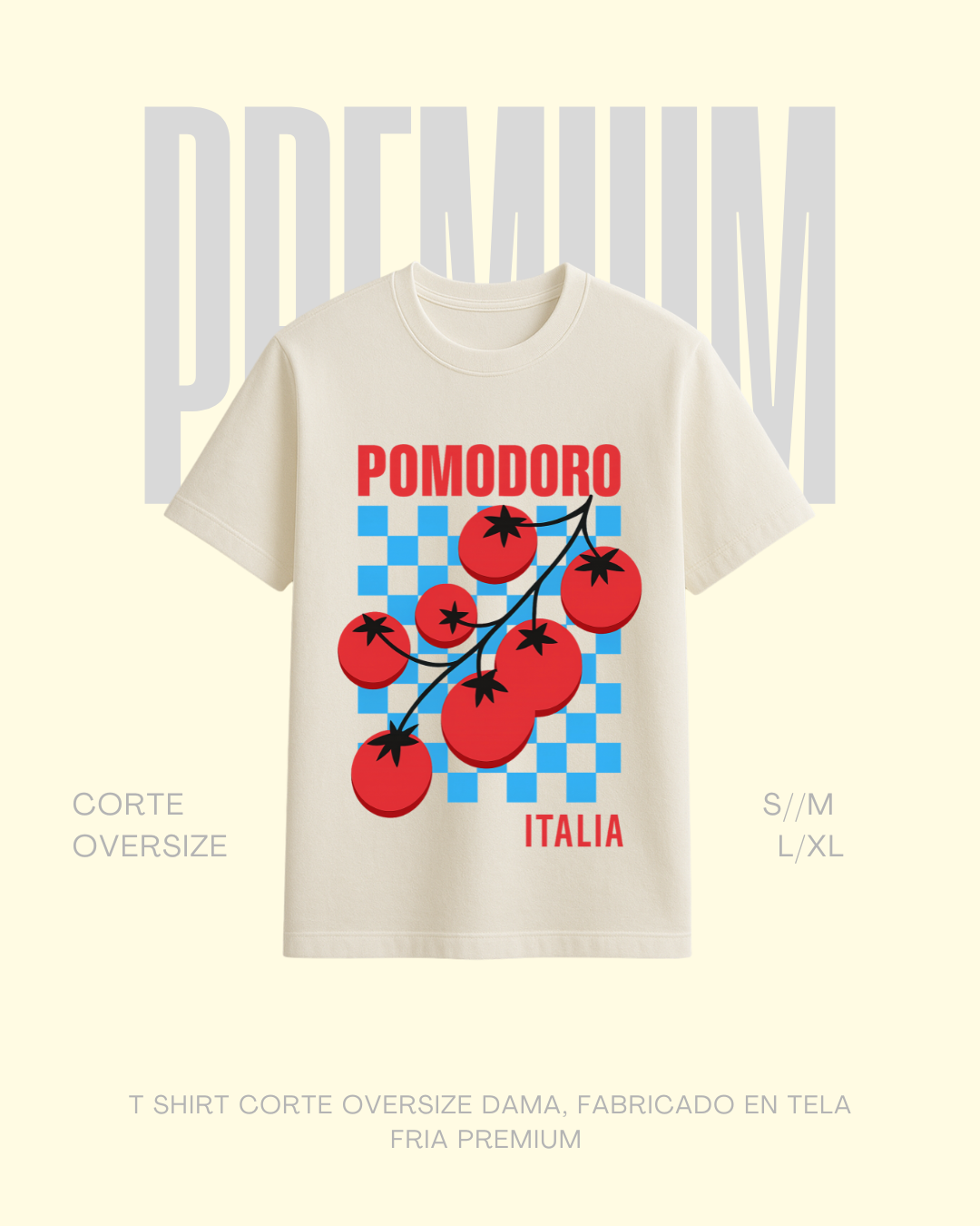 T-shirt pomodoro