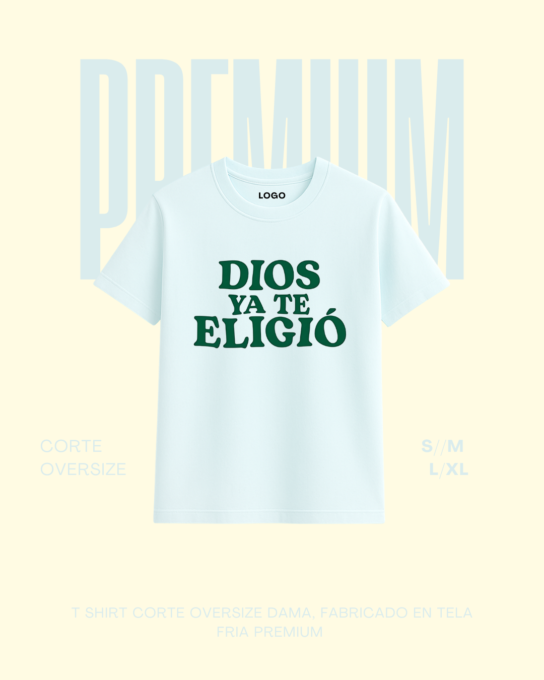 T-shirt premium Dios ya te eligió