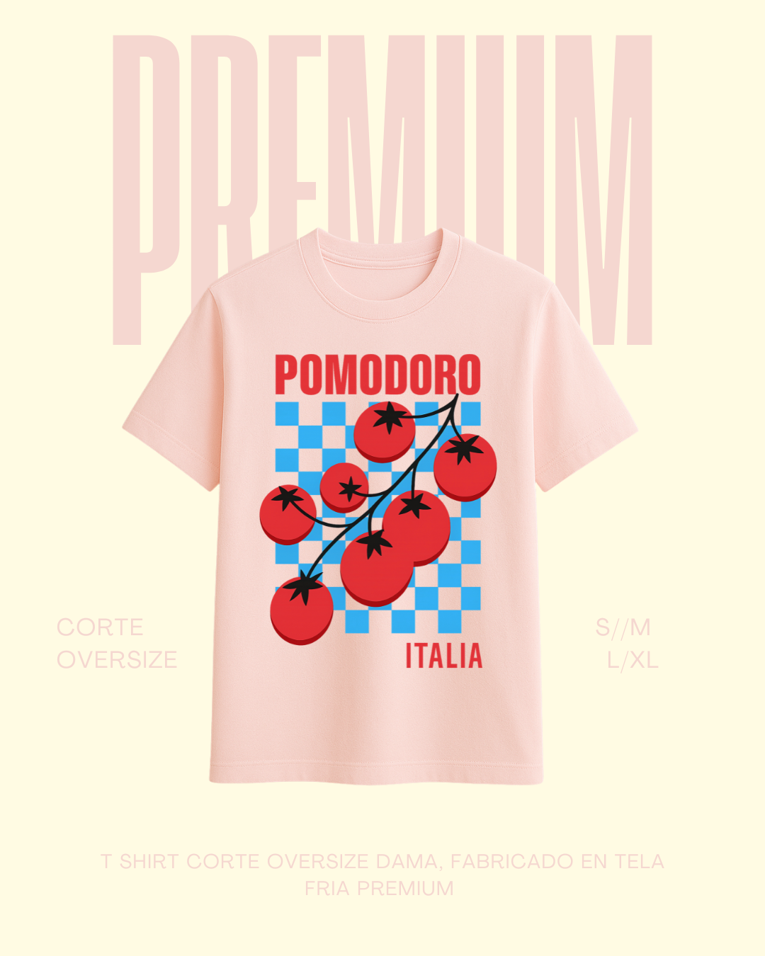 T-shirt pomodoro