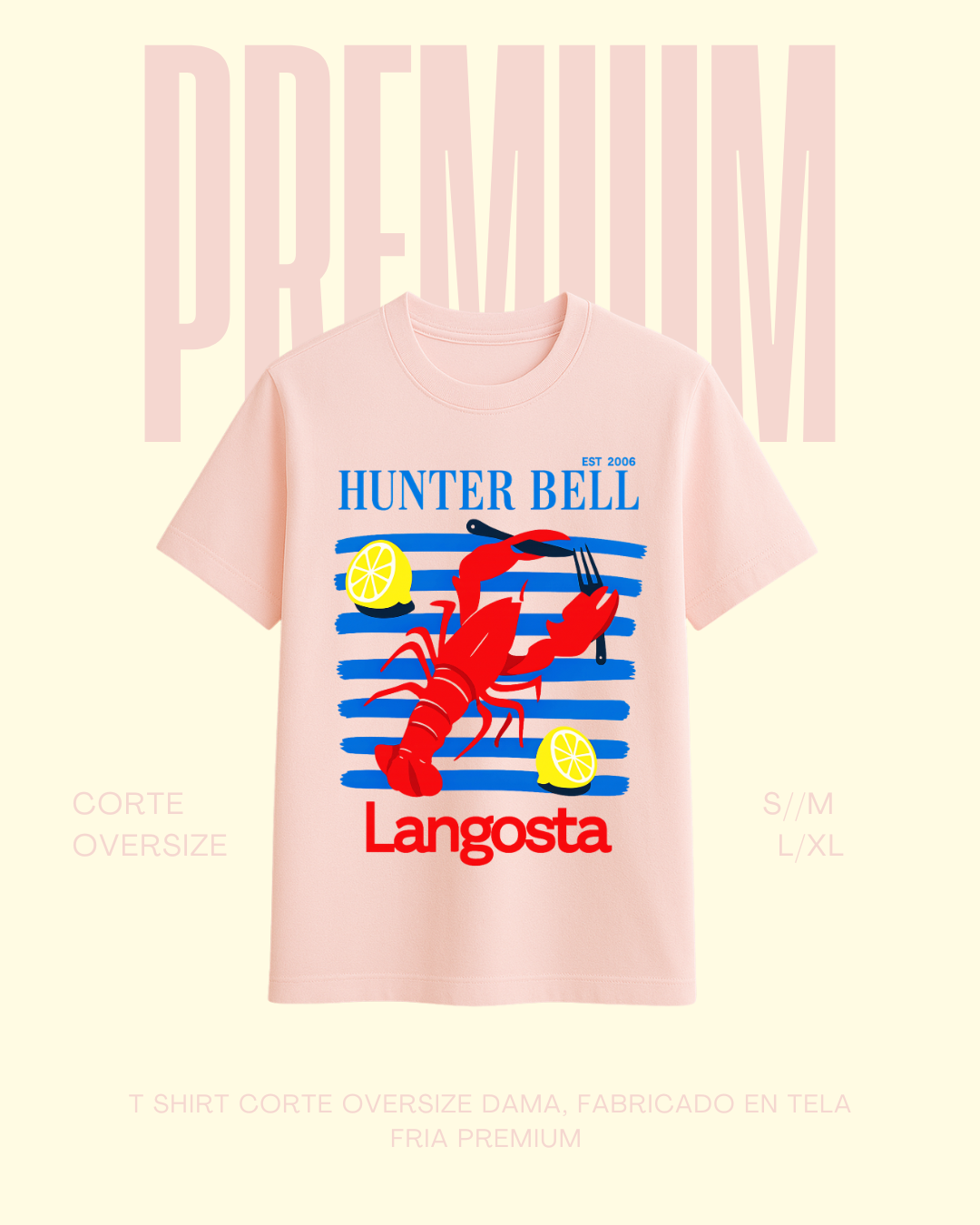 T-shirt langosta
