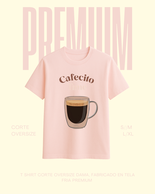 T-shirt cafecito time