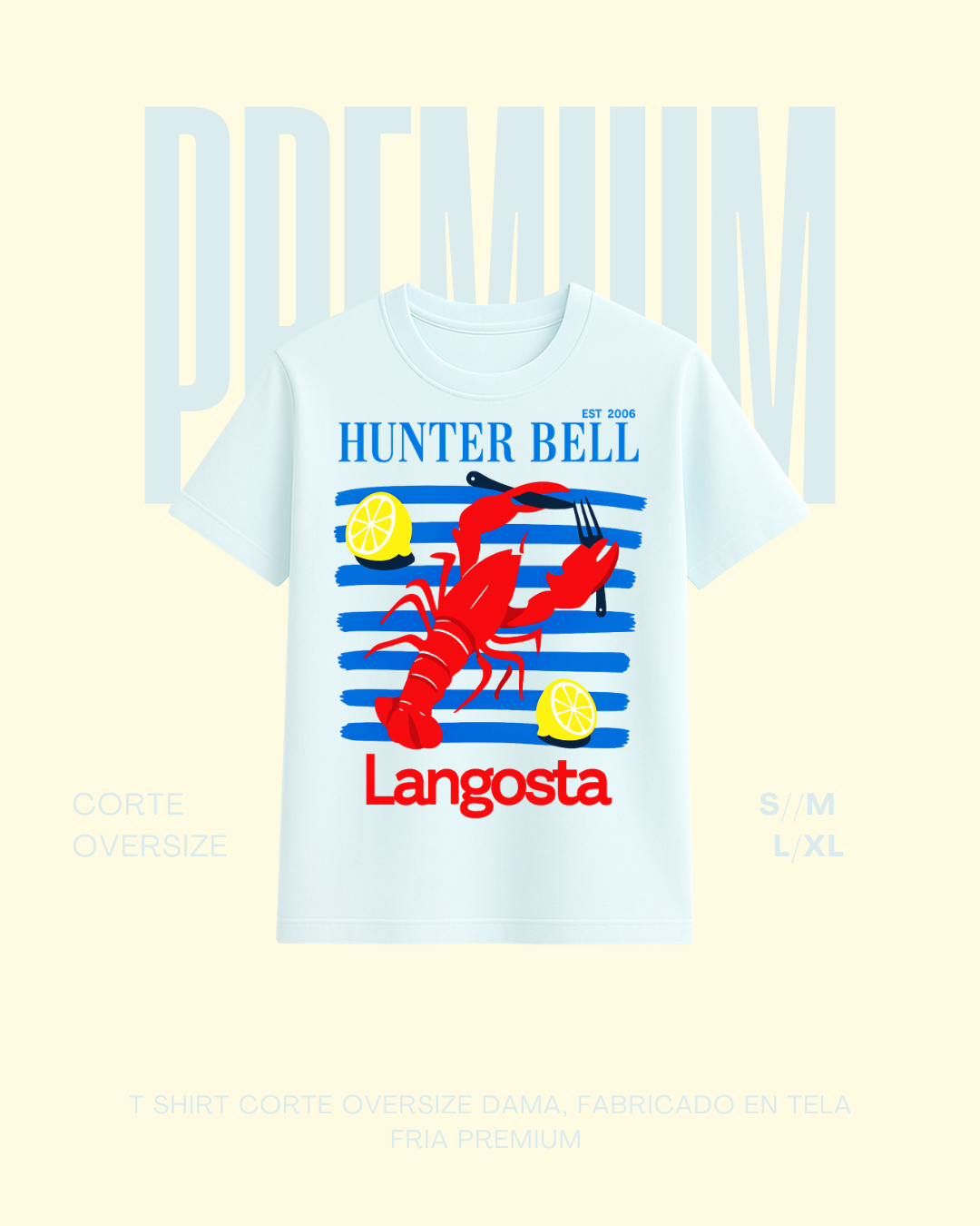 T-shirt langosta