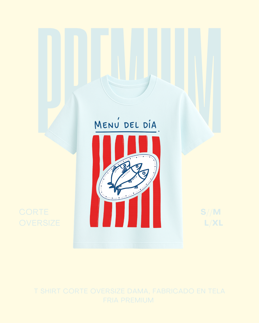 T-shirt menu del dia