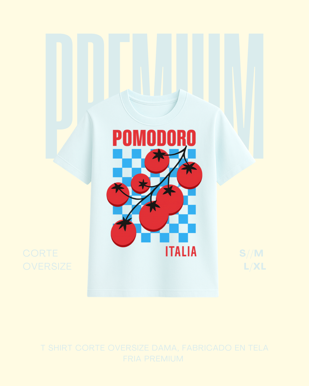 T-shirt pomodoro