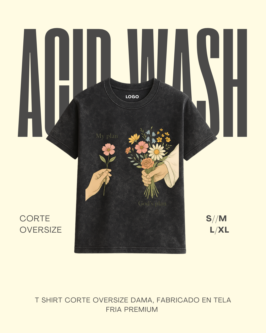 T-shirt premium My plan | God´s plan