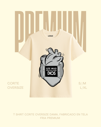 T-shirt premium Este vacío solo lo puede llenar Dios