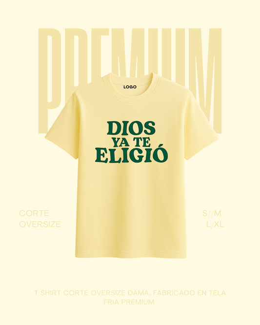 T-shirt premium Dios ya te eligió