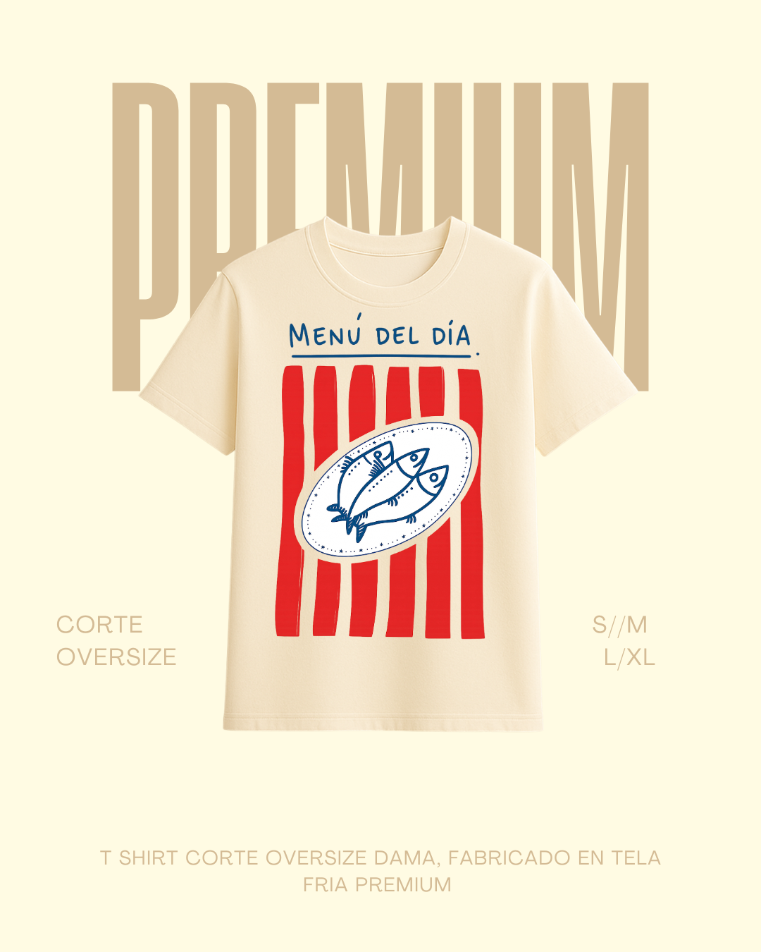 T-shirt menu del dia