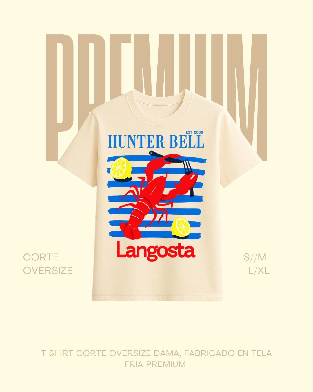T-shirt langosta