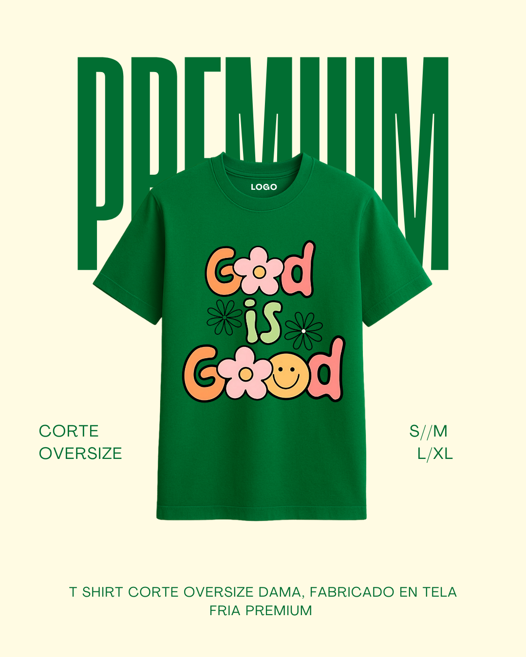 T-shirt premium God is Good