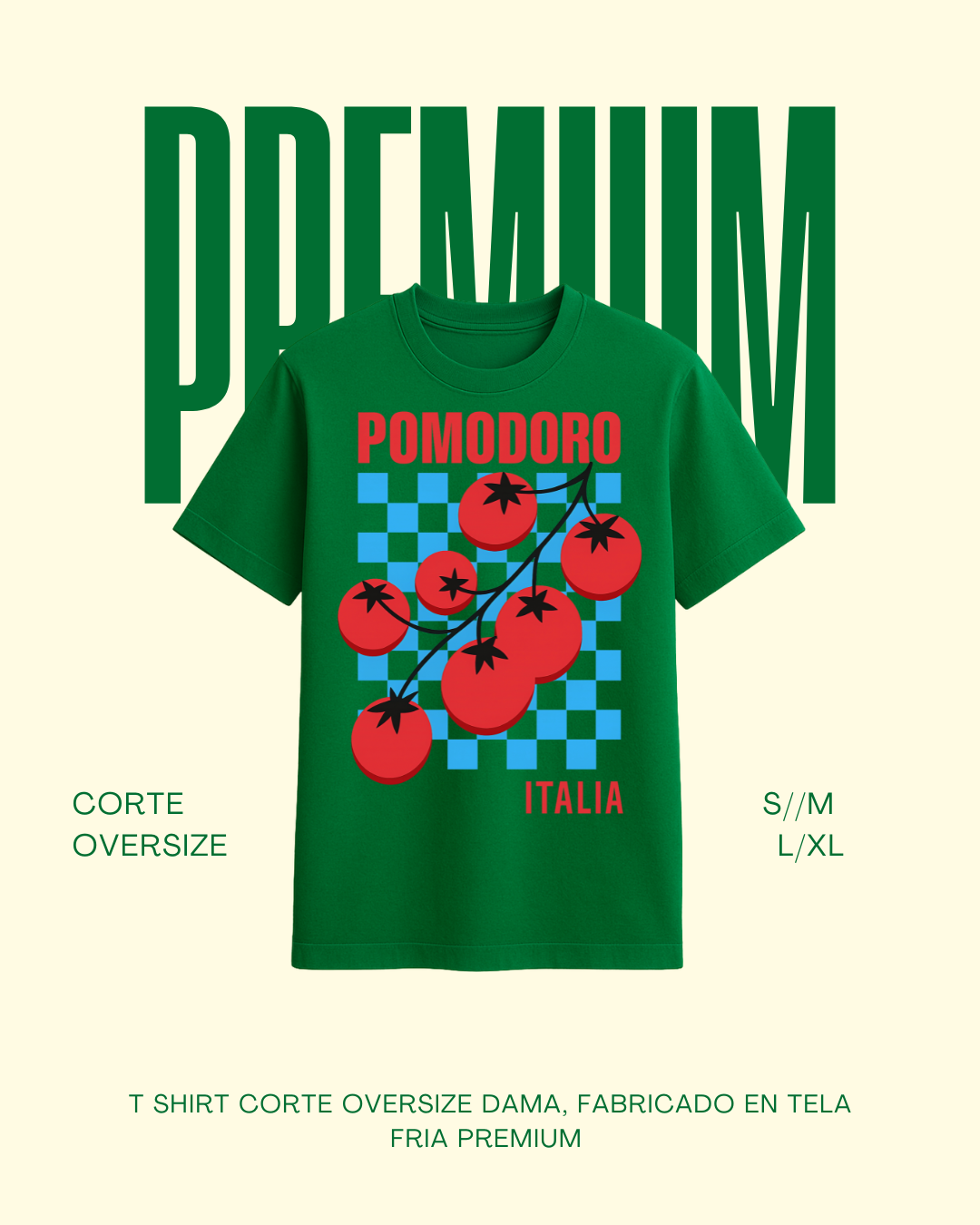 T-shirt pomodoro