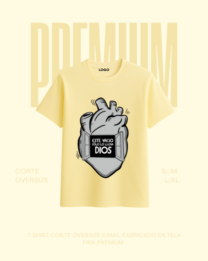 T-shirt premium Este vacío solo lo puede llenar Dios
