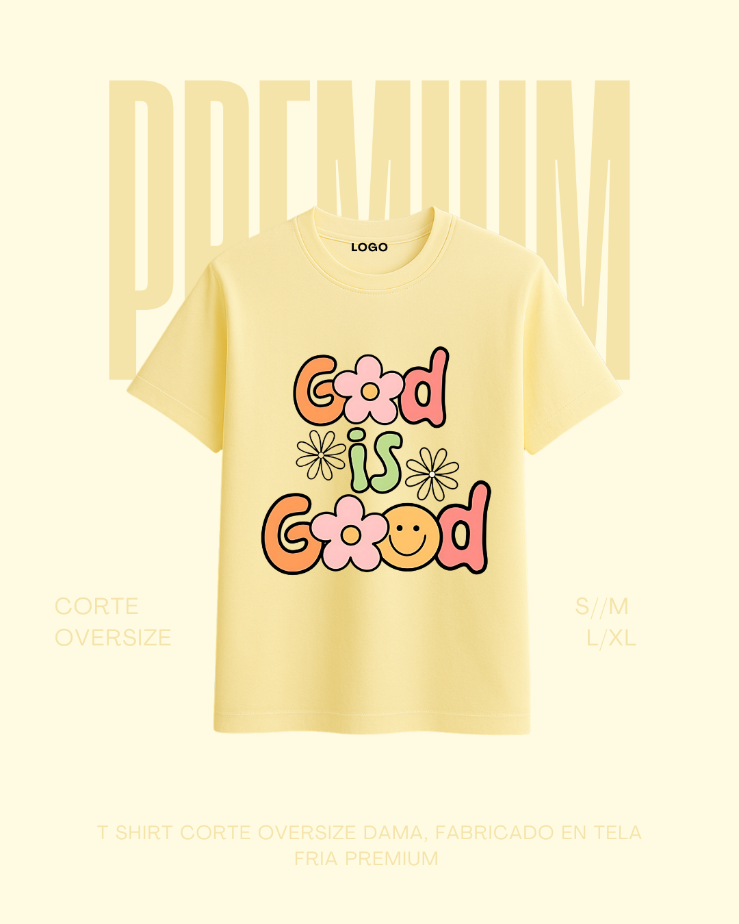 T-shirt premium God is Good