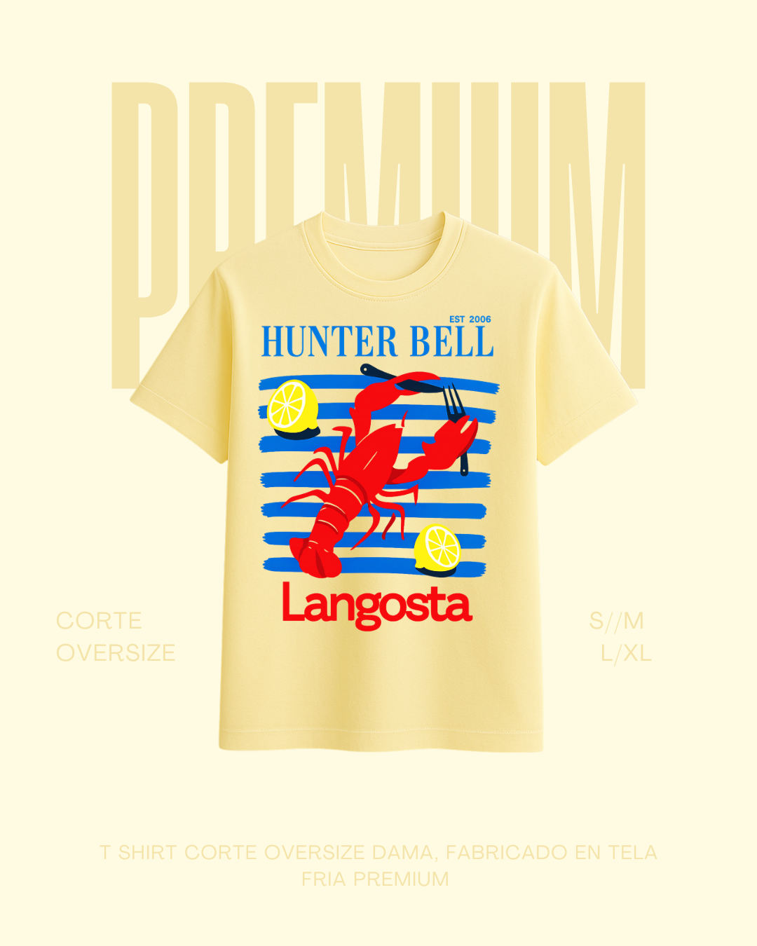 T-shirt langosta