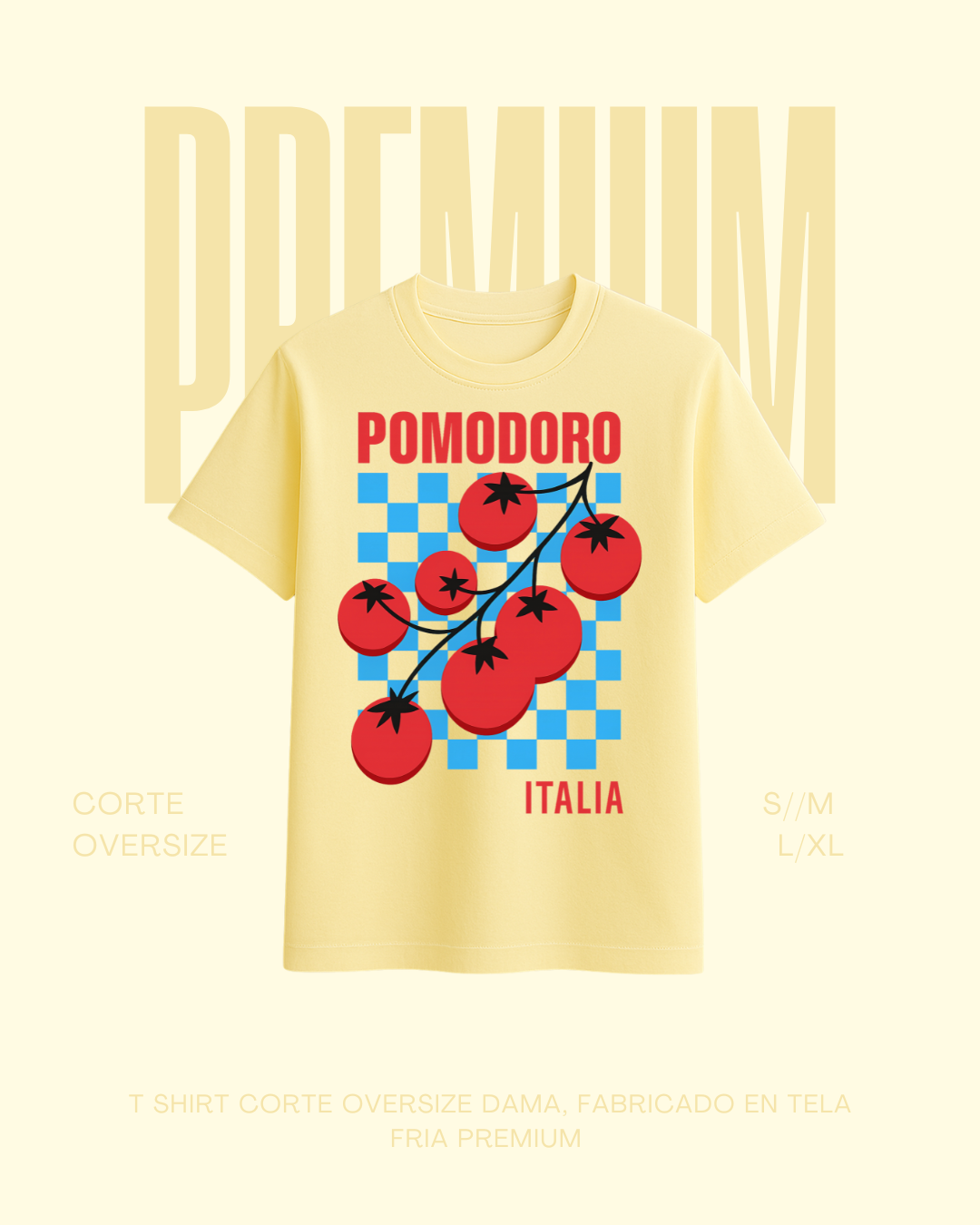T-shirt pomodoro
