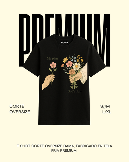 T-shirt premium My plan | God´s plan