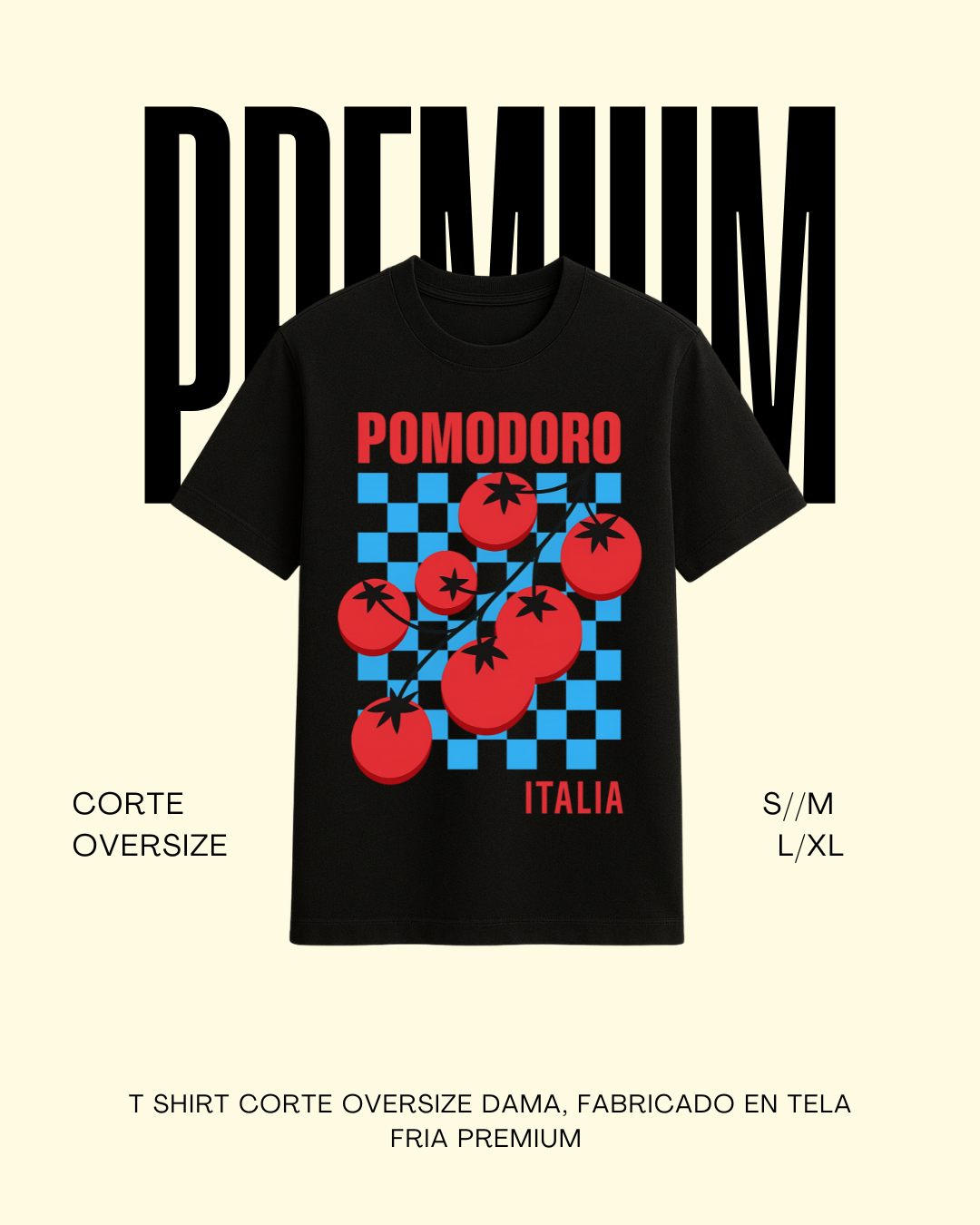 T-shirt pomodoro