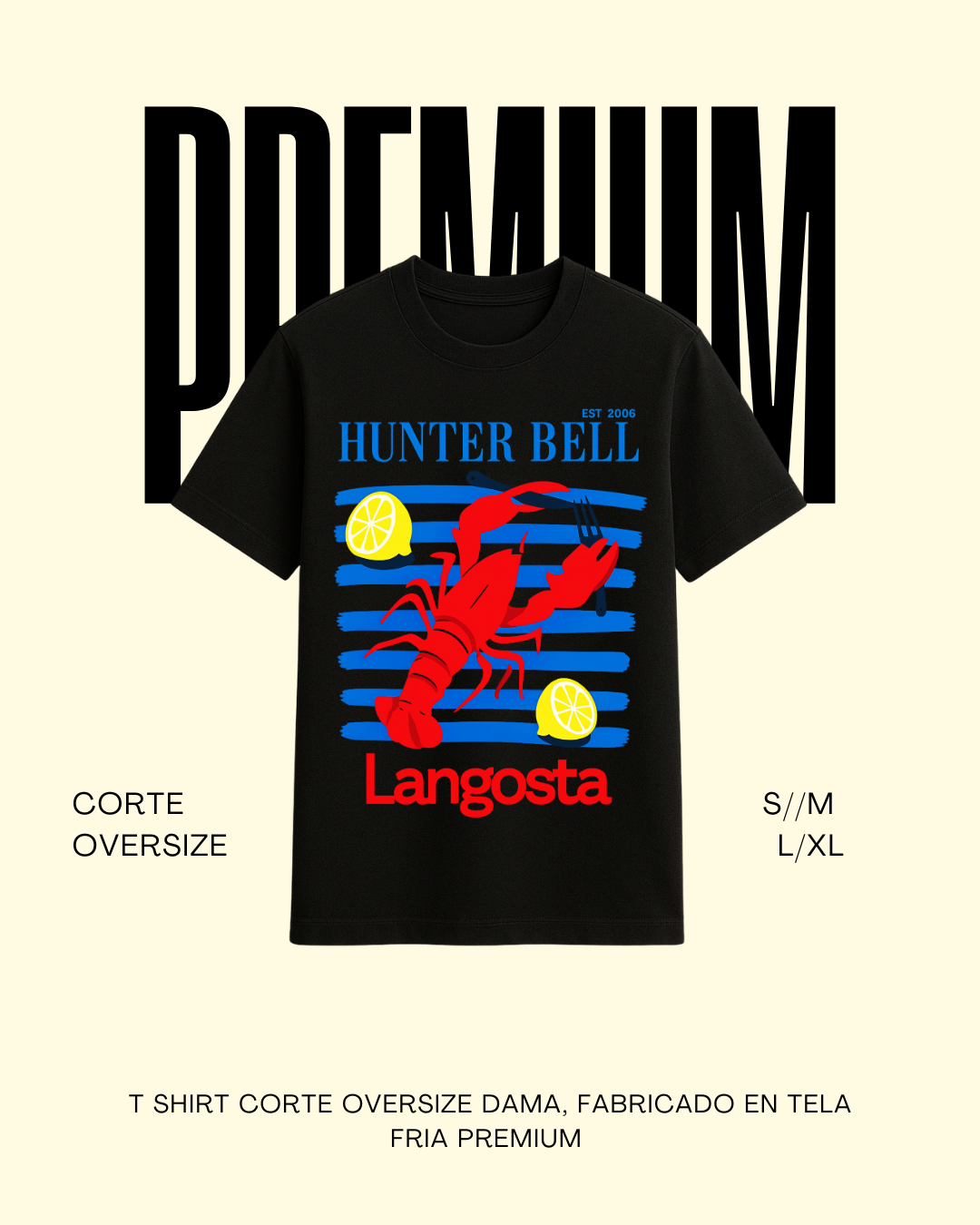 T-shirt langosta