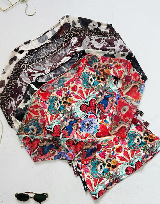 BASICO MANGA LARGA ESTAMPADOS