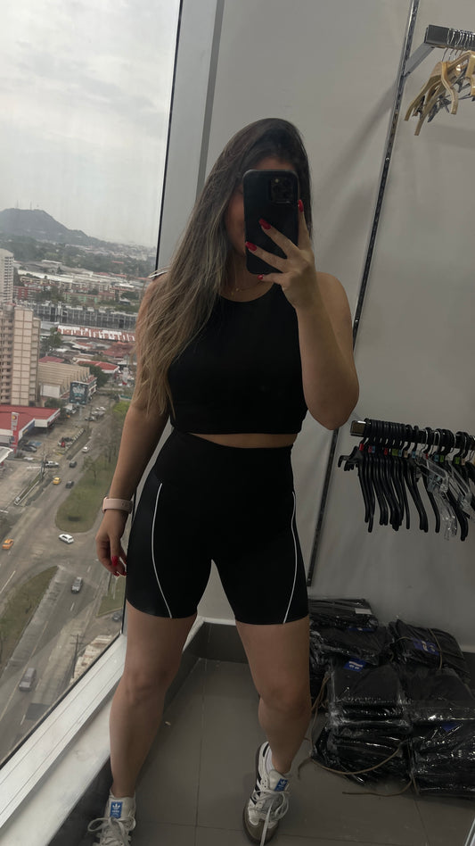 BIKER LINEA BLANCA
