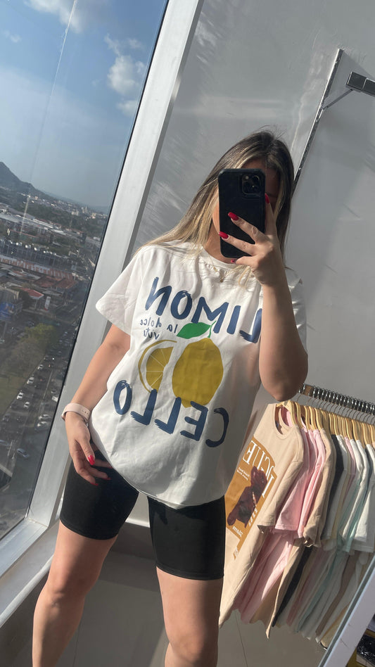 T SHIRT LIMON CELO