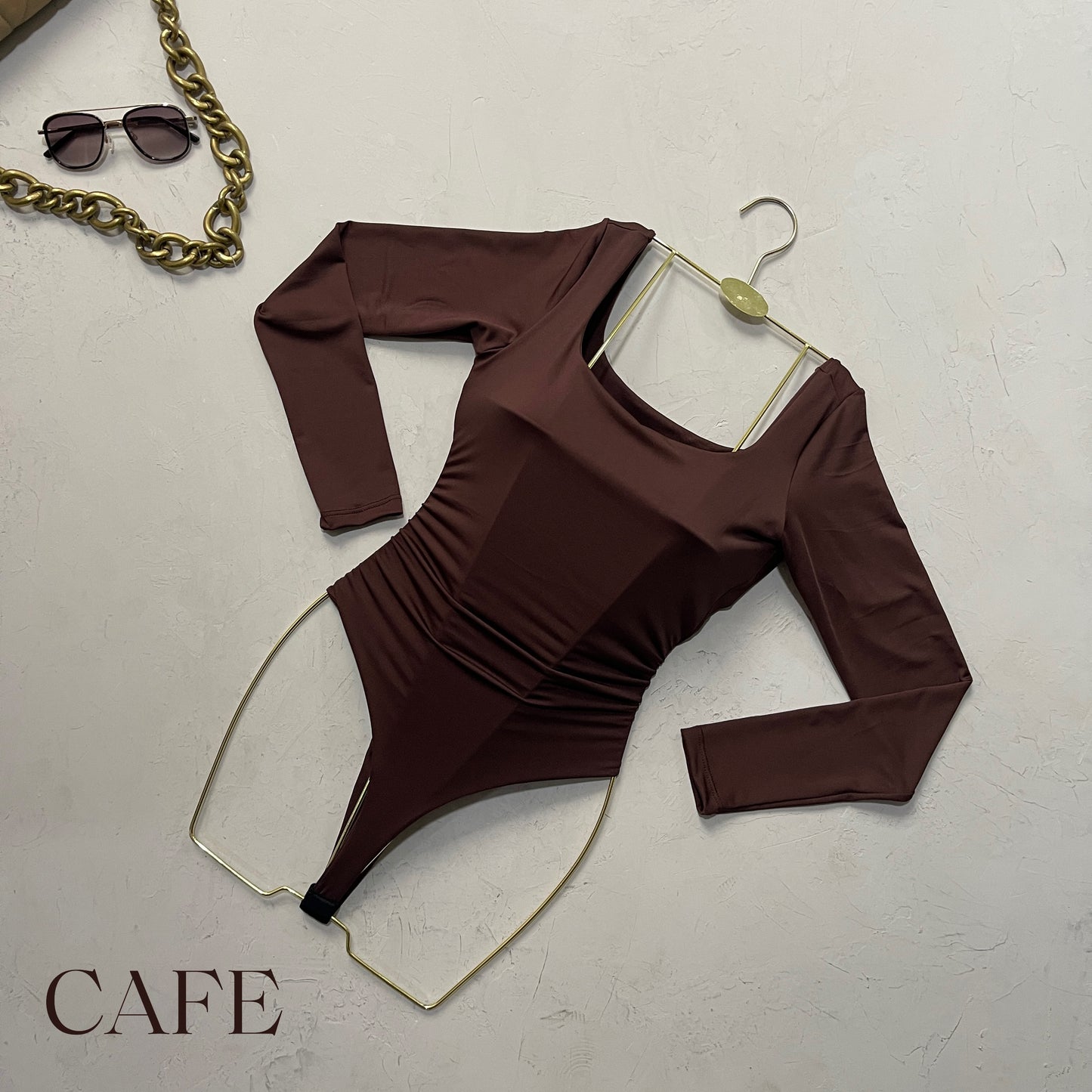 Body corte Zara manga larga