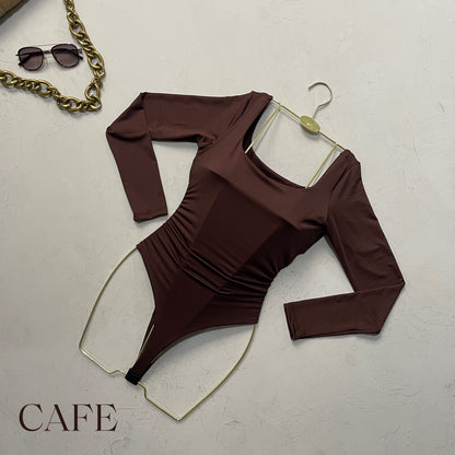 Body corte Zara manga larga