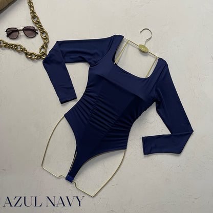 Body corte Zara manga larga