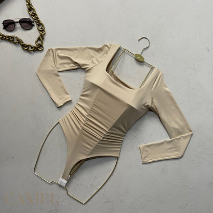 Body corte Zara manga larga