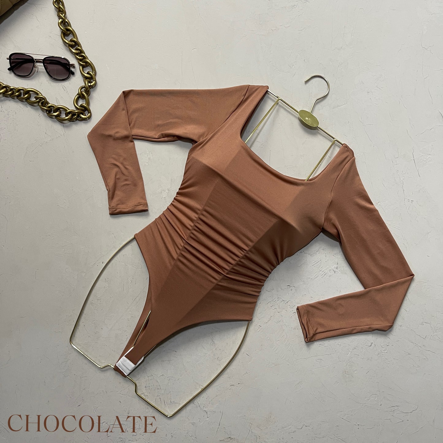 Body corte Zara manga larga